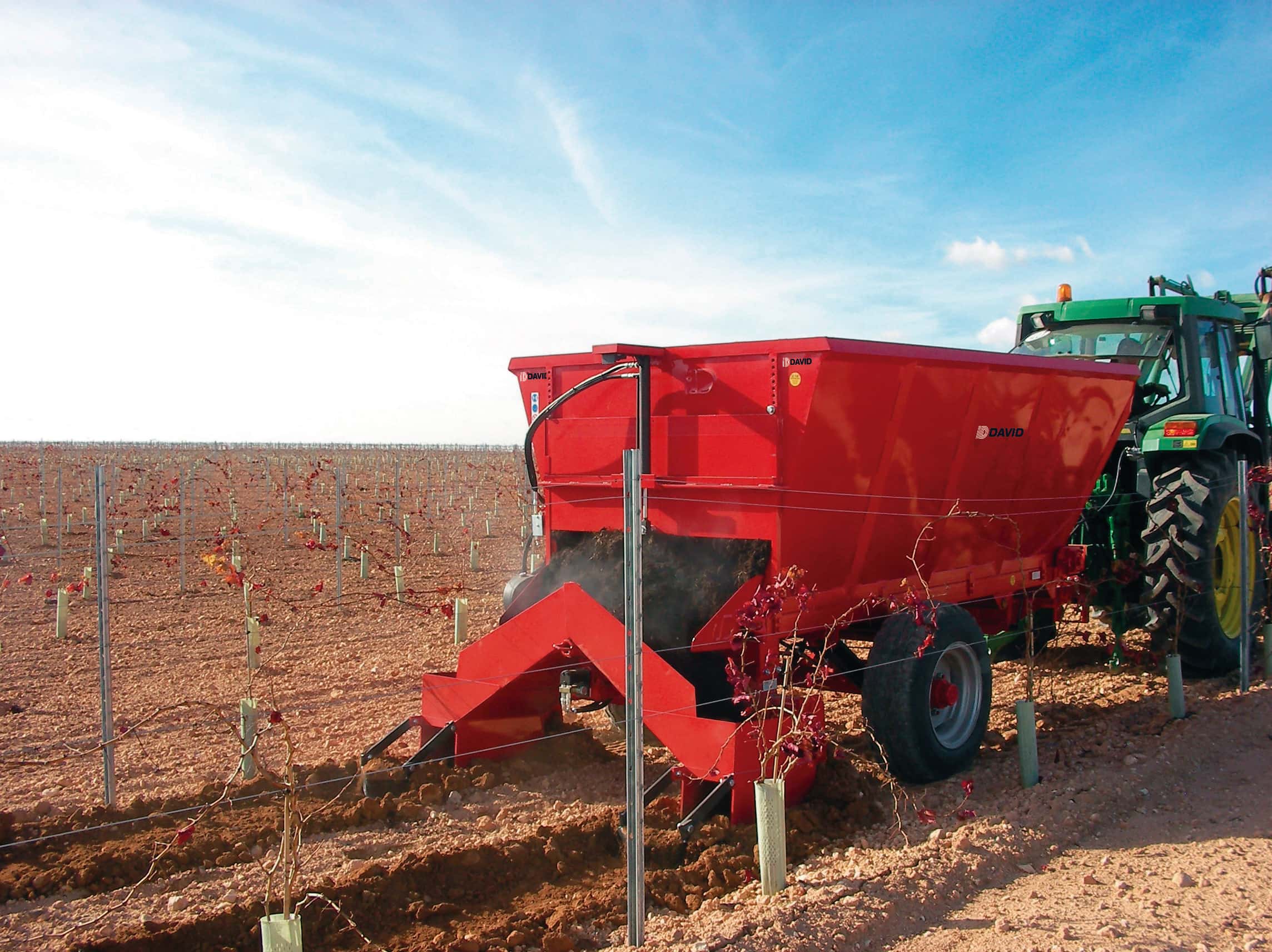 ID DAVID ECOFEED Trailed Manure Spreader thumbnail 2