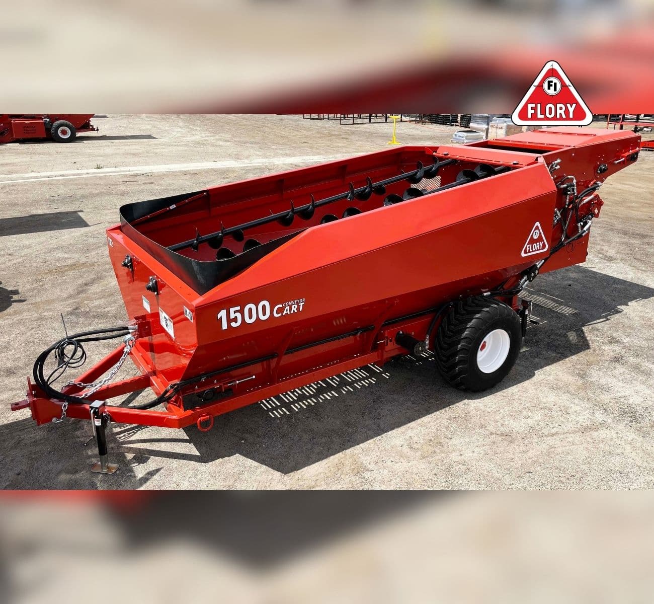 Непрерывный приём: Flory 1500 Conveyor Cart