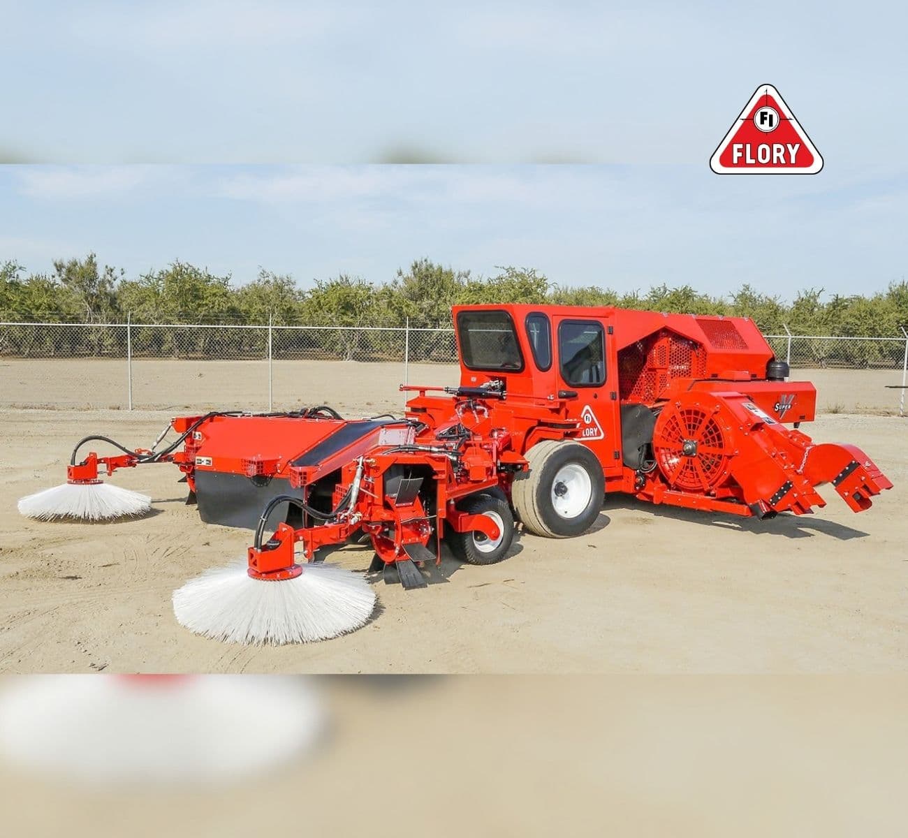 Подметание: Flory V62 Sweeper